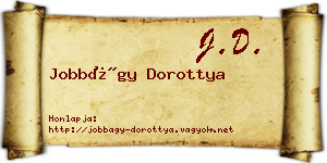 Jobbágy Dorottya névjegykártya